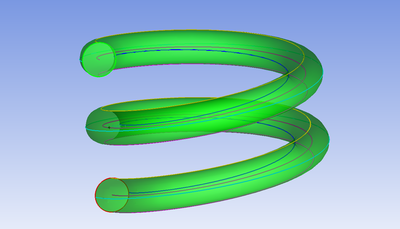 icem弹簧结构化网格划分教程(附视频)